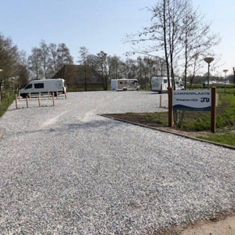 ingang camperplaats
